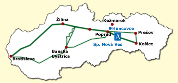 slovensko - mapa